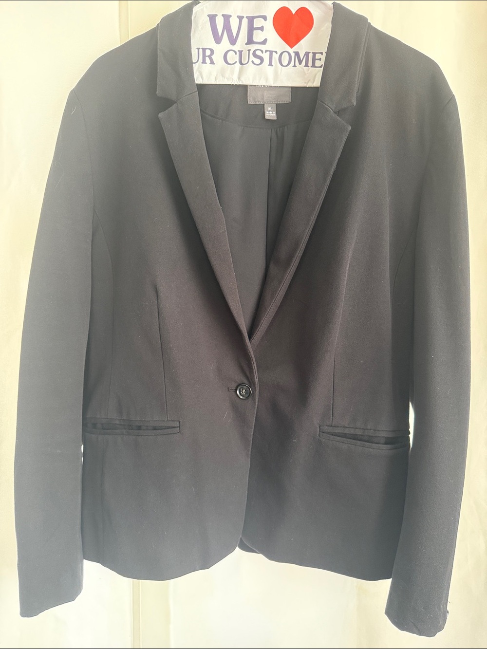 The Limited Black Single-Button Women's Blazer